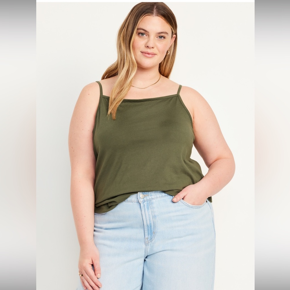 Old navy olive green camisole